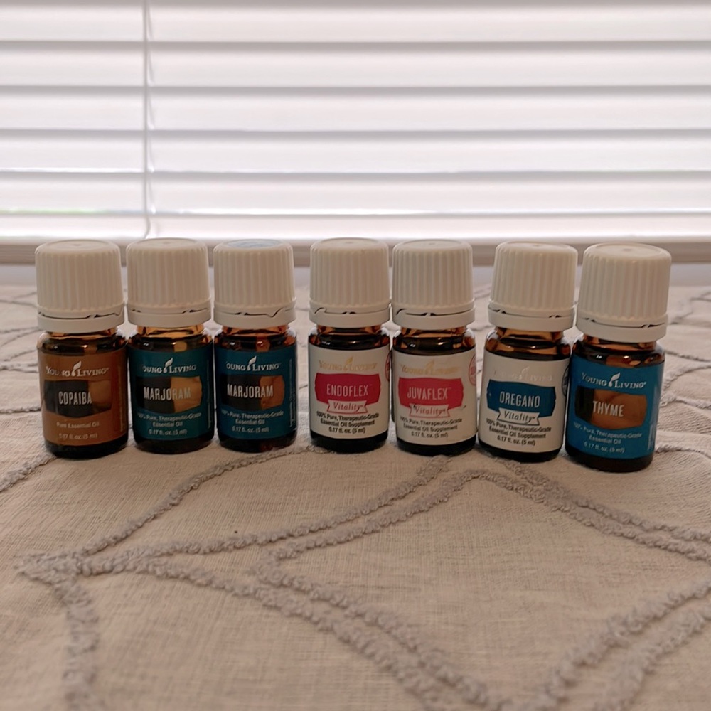 Young Living 7 unopened 5ml Essential Oils
